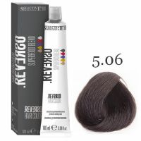 Крем-краска для волос без аммиака Reverso Hair 5.06 Светло-каштановый 