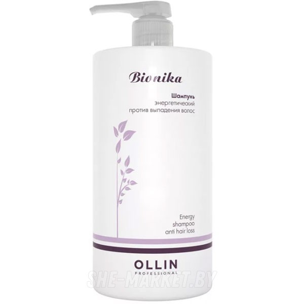 Шампунь энергетический против выпадения волос BioNika, 750мл