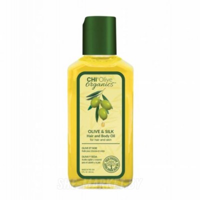 Масло оливы для волос и тела OLIVE ORGANICS Olive Silk Hair and Body Oil, 59мл