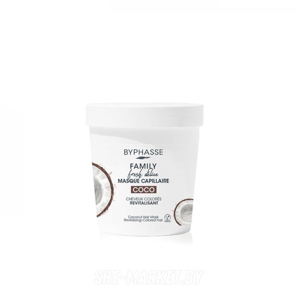 Маска для окрашенных волос FAMILY Кокос, 250мл