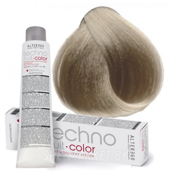 Краска для волос Techno Fruit Colour  9/7 очень светлый блондин савана 100 мл