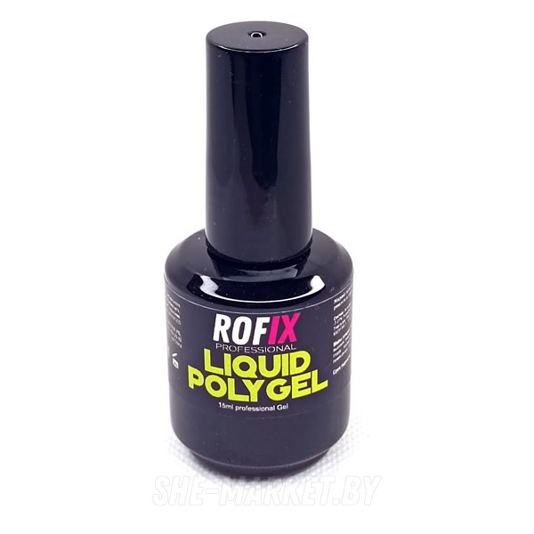 Жидкий полигель для ногтей Liquid AcrylGel Clear, 15гр