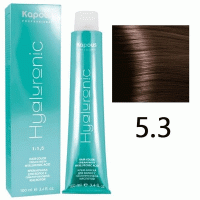 Крем-краска для волос Hyaluronic acid 5.3 Светлый коричневый золотистый, 100 мл Крем-краска для волос Hyaluronic acid 5.3 Светлый коричневый золотистый, 100 мл