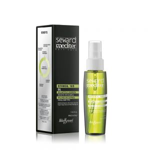 Двухфазное масло для всех типов волос Блеск и Легкость MEDITER BOTANICAL OIL 10/O, 75мл