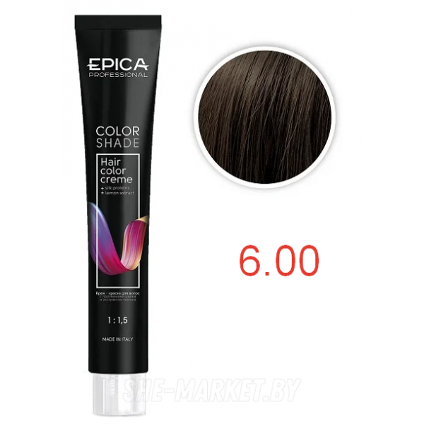 Крем-краска COLORSHADE 6.00 темно-русый интенсивный, 100мл