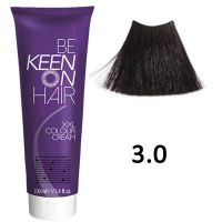 Крем-краска для волос COLOUR CREAM ТОН - 3.0 Темно-коричневый/Dunkelbraun, 100мл