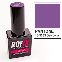 Гель-лак Rofix Color-Gel PANTONE 18-3533 Dew Berry, 10гр Гель-лак Rofix Color-Gel PANTONE 18-3533 Dew Berry, 10гр