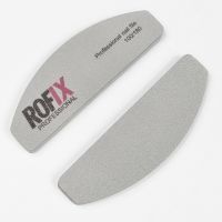Бафик малый для ногтей 100/180 грит лодка серая, улучшенная