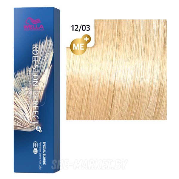 Стойкая крем-краска Koleston Perfect ME+ 12/03 Special Blonde 60мл
