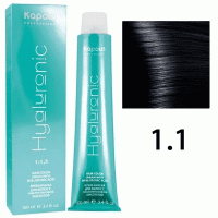 Крем-краска для волос Hyaluronic acid 1.1 Иссиня-черный, 100 мл Крем-краска для волос Hyaluronic acid 1.1 Иссиня-черный, 100 мл