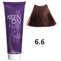 Крем-краска для волос COLOUR CREAM ТОН - 6.6 Баклажан/Aubergine, 100мл
