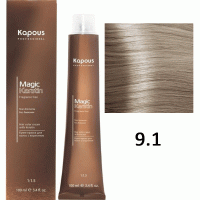 Крем-краска для волос без аммония Non Ammonia Fragrance Free NA 9.1, 100мл