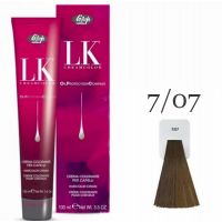 Краска для волос LK OPC Oil Protection Complex 7/07 блондин натуральный бежевый, 100мл