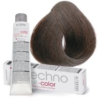 Краска для волос перманентная Techno Fruit Color 4/7 светло-каштановый коричневый, 100мл Краска для волос перманентная Techno Fruit Color 4/7 светло-каштановый коричневый, 100мл