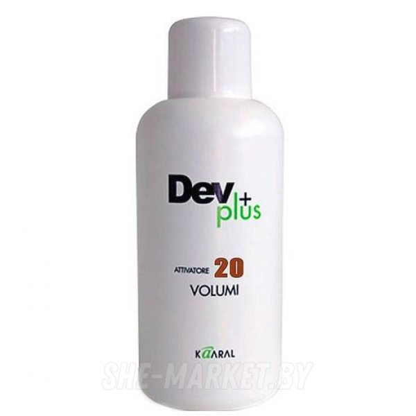 Окислитель для краски Dev Oxi plus Peroxide 6% 20 VOL, 1л