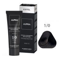 Краска-камуфляж для бороды ALPHA HOMME 1/0, чёрный, 40мл