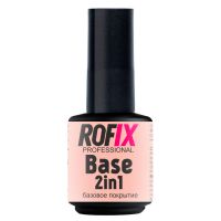 База каучуковая кислотная для гелей и гель-лаков Base 2in1, 15гр