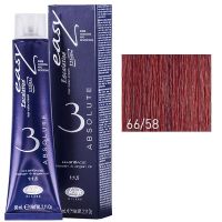 Крем-краска для волос Escalation Easy Absolute 3 ТОН 66/58 рыжий рубин глубокий темный блондин 60мл