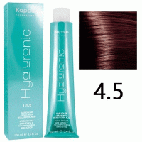 Крем-краска для волос Hyaluronic acid  4.5 Коричневый махагоновый, 100 мл