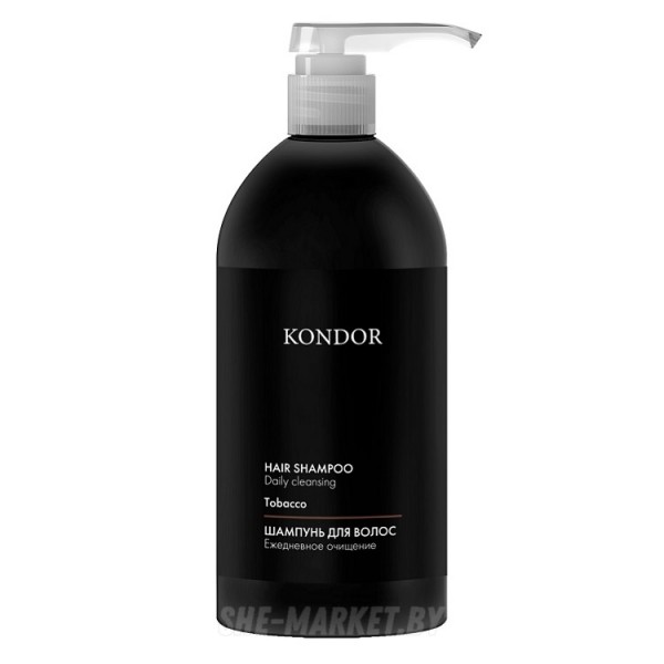 Шампунь для волос ежедневное очищение Табак Care Hair&Body, 750мл