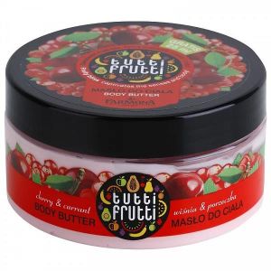 Вишня Смородина масло для тела TUTTI FRUTTI, 200мл Вишня Смородина масло для тела TUTTI FRUTTI, 200мл
