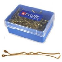 Невидимки коричневые, волна 40 мм, 200 гр, в коробке