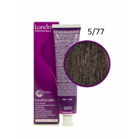 Стойкая крем-краска LondaColor 5/77 светлый шатен интенсивно-коричневый, 60мл Стойкая крем-краска LondaColor 5/77 светлый шатен интенсивно-коричневый, 60мл
