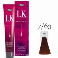 Краска для волос LK OPC Oil Protection Complex 7/63 блондин медно-золотистый, 100мл