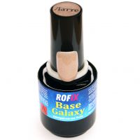 База камуфляжная с блестками каучуковая Base Galaxy  - Латте, 15гр