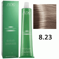 Крем-краска для волос Studio Professional Coloring 8.23 светлый бежевый-перламутровый блонд, 100мл