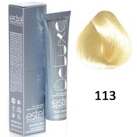 Краска-уход для волос High Blond De luxe 113 пепельно-золотистый блондин ультра 60мл