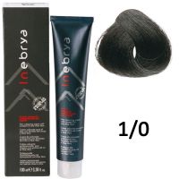 Крем краска для волос ТОН 1/0 черный, 100мл