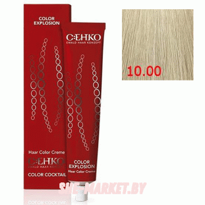 Перманентная крем-краска для волос COLOR EXPLOSION 10/00 Ультрасветлый блондин, 60 мл