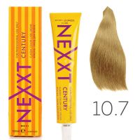 Краска для волос Century Classic ТОН - 10.7 светлый блондин коричневый (Ultra light brown), 100мл