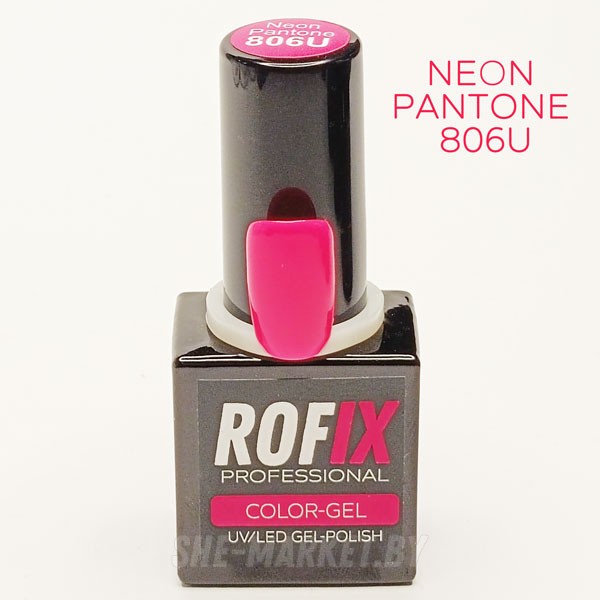 Гель-лак Rofix Color-Gel Neon PANTONE 806U, 10гр
