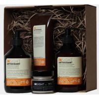 Бокс ANTIOXIDANT: Шампунь Rejuvenating Shampoo, 400мл + Кондиционер Rejuvenating Conditioner, 400мл + Маска Rejuvenating Mask,250мл + Свеча ароматическая соевая в банке, 100мл