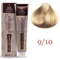 Крем краска для волос Colorianne Prestige ТОН - 9/10 Очень светлый пепельный блонд, 100мл