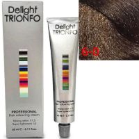 Стойкая крем-краска для волос   Trionfo 6-0 Темный русый натуральный 60мл