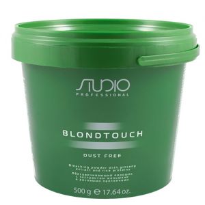 Обесцвечивающий порошок с экстрактом женьшеня и рисовыми протеинами Studio BlondTouch, 500мл Обесцвечивающий порошок с экстрактом женьшеня и рисовыми протеинами Studio BlondTouch, 500мл