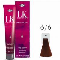 Краска для волос LK OPC Oil Protection Complex 6/6 темный блондин медный, 100мл