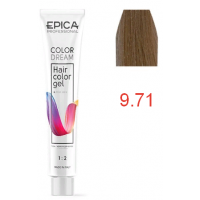 Гель-краска COLORDREAM 9.71 блондин шоколадно-пепельный, 100мл