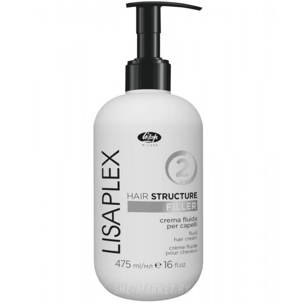Восстанавливающий крем для волос LISAPLEX Hair Structure Filler, 475мл