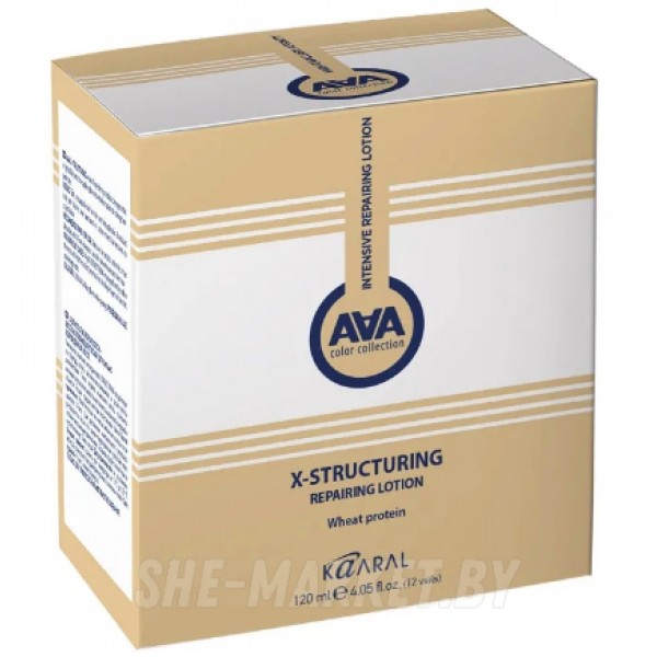 Восстанавливающий лосьон для сильно поврежденных волос X-STRUCTURING REPAIRING LOTION 12x10мл