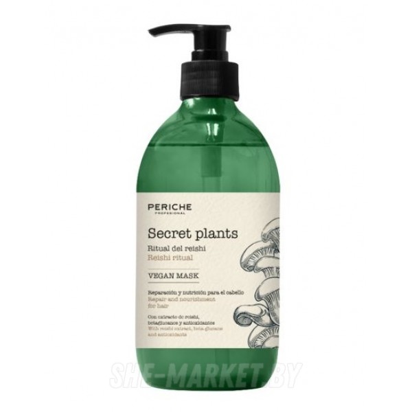 Интенсивная питательная маска для волос восстанавливающая с грибами REISHI RITUAL SECRET PLANTS, 500мл