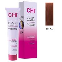 Безаммиачная крем-краска для волос Ionic Permanent Shine Hair Color 50-7R, 85гр
