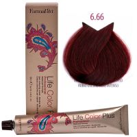 Крем-краска для волос LIFE COLOR PLUS 6,66/6RC пурпурный красный 100мл