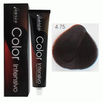 Крем-краска для волос Color Intensivo 4.75 средне-коричневый махагон, 100мл
