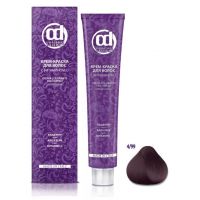 Крем-краски для волос с витамином С 4/99 средне-коричневый фиолетовый экстра 100мл