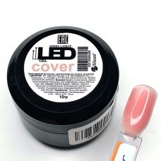 LED Cover - камуфляжный гель для наращивания ногтей, 15гр