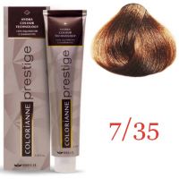 Крем краска для волос Colorianne Prestige ТОН - 7/35 Коричневый блонд, 100мл
